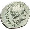 Image 1 : Roman Republican.    C. Egnatuleius C.f. Quinarius, ca 97. Obv.: C·EGNATVLEI·C·F·Q Laureate head of 