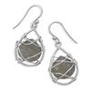 Image 1 : Wire Wrap Labradorite Earrings