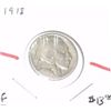 Image 1 : 1918 BUFFALO NICKEL RED BOOK VALUE IS $13.00 *FINE GRADE* NICKEL CAME OUT OF SAFE DEPOSIT BOX*!!