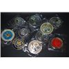 Image 2 : Military Challenge Coin; Various Dates, Bases, People, Etc.; Lot of 10; EST. $50-75