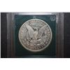 Image 2 : 1890-CC US Silver Morgan $1 In Display Case; EST. $100-125