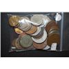 Image 2 : World Coins & Tokens; Various Dates, Conditions & Denominations; Lot of 50; EST. $5-10