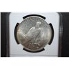 Image 2 : 1925 US Peace $1; NGC Graded MS62; EST. $65-90