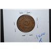 Image 2 : 1939-A German 2 Reichspfennig Foreign Coin With Flying Eagle Holding Swatstika; EST. $10-20