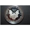Image 2 : 1992-S US Silver American Eagle $1 Proof In Velvet Box With COA Included; 99.9% Silver 1 Oz.; EST. $