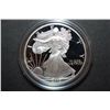 Image 1 : 2003-W US Silver American Eagle $1 Proof In Velvet Box With COA Included; 99.9% Silver 1 Oz.; EST. $