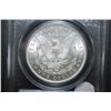 Image 2 : 1896 US Silver Morgan $1; PCGS Graded BU; EST. $60-80