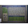 Image 2 : 1972 NFL Jan Stenerud Kansas City Chiefs Baseball Trading Card; EST. $5-10