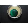 Image 2 : Large Round Shaped Green Marbled Gemstone; EST. $5-10