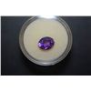 Image 2 : Oval Shaped Purple Gemstone; EST. $5-10