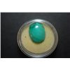 Image 2 : Large Oval Shaped Green Marbled Gemstone; EST. $5-10