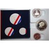Image 2 : 1976-S US Bicentennial Silver Three-Coin Set; UNC; Washington, Kennedy & Eisenhower; 40% Silver; EST