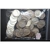 Image 2 : Roosevelt & Mercury Silver Dimes $5 Face Value; Various Dates, Conditions & Mint Marks; Lot of 50; E
