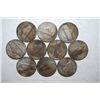 Image 2 : Jefferson Wartime Silver Nickels; Various Dates & Conditions; Lot of 10; EST. $20-30