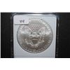 Image 2 : 2012 US Silver American Eagle $1; 1 Oz. Fine Silver; MCPCG Graded MS69; EST. $40-60