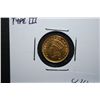 Image 1 : 1856 US Indian Princess $1 Gold Coin Type III; AU55; EST. $150-250