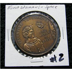 First Woman in Space Valentina Tereshkova Commemorative Coin