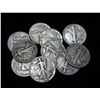Image 1 : 10 Unchecked Walking Liberty Half Dollars