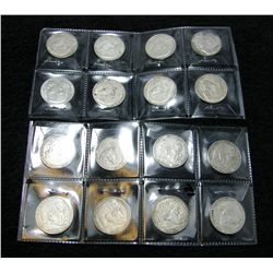 16-Nazi Germany Various Date 2 Mark Silver Coins