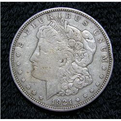 1921 D Morgan Dollar