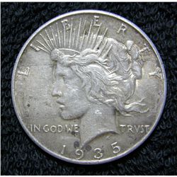 1935 Peace Dollar