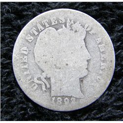 1892 Barber Dime Better Date
