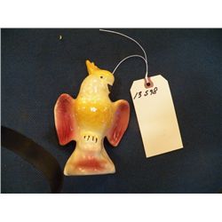 Yellow Parrot approx 5" tall