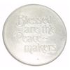 Image 2 : BLESSED ARE THE PEACE MAKERS *LION & SHEEP* COIN *RARE NICE CONDITION*!!