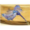Image 3 : EMILE GALLE CARVED AND ENAMELED CAMEO GLASS POWDER BOX