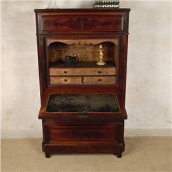 1900's French Louis Phillipe Secretary Chest