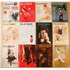 Image 1 : Vintage 1961 Playboy Magazines 12 Issues