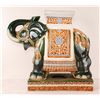 Image 1 : Vintage Elephant Garden Stool