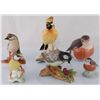 Image 1 : Collection of 6 Porcelain Birds