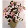 Image 1 : Hand Painted Jade Tree with Flowers