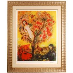 Marc Chagall "La Branche" Lithograph