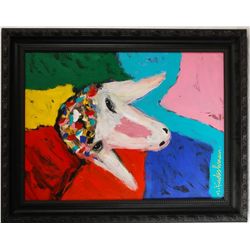 Menashe Kadishman "Sheep Head"
