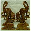 Image 4 : Red Jade Crane - Pair