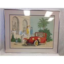 Vintage Madeline Framed