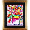 Image 1 : Peter Max (b. 1937) German/ American "Abstract Flowers II"