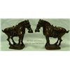 Image 1 : Red Jade Horses- Pair