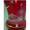 Image 3 : Red & white Mary Gregory vase