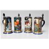 Image 2 : Lot of 4 beer steins