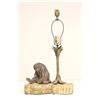 Image 1 : Lamp depicting "Metal Monkey" ca. 1920's