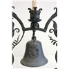 Image 3 : 19th c. wrought  iron pricket candle holder & bell