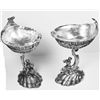 Image 5 : Pair Austrian silver figural master salts