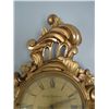 Image 3 : Swedish giltwood wall clock