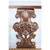 Image 6 : Italian hand carved Victorian demilune loveseat