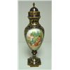 Image 1 : Sevres covered urn with hand painted scene