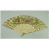 Image 2 : French paper & bone hand painted fan