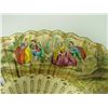 Image 6 : French paper & bone hand painted fan